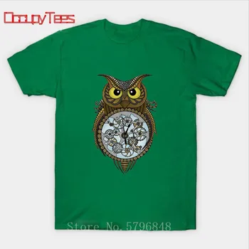 Parodie Moda Drăguț Harry Bufnita T Camasa Barbati Geek Hogwarts Topuri Hipster Teuri Noutate Magic Wizard T-Shirt Owly Potter-iubitor de Tricouri