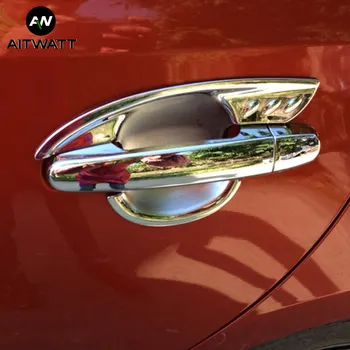 Potrivit Pentru Toyota VIOS-2017 ABS Cromat Mâner Exterior Portieră Capacul Mânerului Portierei Introduce Ornamente Cadru Autocolant Auto Acoperi Styling Auto