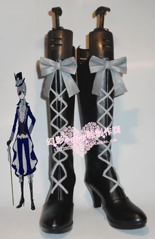 Black Butler Ciel Phantomhive cosplay Pantofi Cizme Personalizate