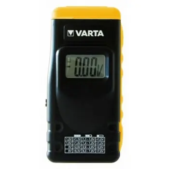 Varta 00891 baterie Tester cu afisaj LCD pentru baterii, acumulatori și baterii buton