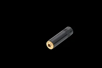 Black Jack 3.5 Audio de sex feminin jack de 3,5 mm cu 3 poli Stereo socket Placat cu Aur Conector de Sârmă Căști DIY