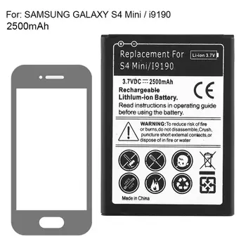 3.7 V 2500mAh baterie Reîncărcabilă Li-ion Acumulator de schimb Telefon Acumulator potrivit pentru Samsung Galaxy S4 I9190 I9192 I9195 I91985