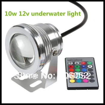 Subacvatice de Led-uri RGB Lumina rezistent la apa IP68 16 culori schimbare 1000LM pentru fantana piscina cu IR Remote transport gratuit