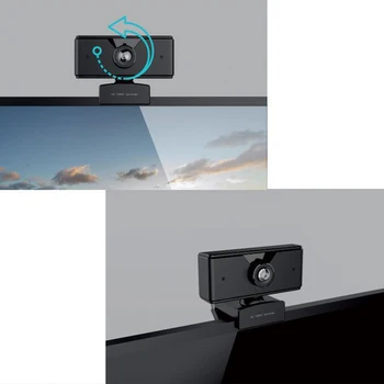 HD 1080P Webcam Gratuit Unitate USB Built-in, de Reducere a Zgomotului Microfon apeluri Video de Viață Streaming PC Camera NK-Cumpărături