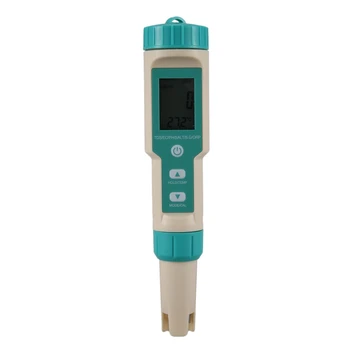 Digital Salinitate Tester 7 in 1 ORP/Salinitate/PH/TDS/CE/SG/TEMP Metru ORP Monitoriza Calitatea Apei Detector pentru Acvariu