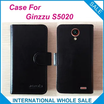 Fierbinte!! 2016 Ginzzu S5020 Caz, 6 Culori de Înaltă Calitate din Piele Exclusiv Pentru a Acoperi Ginzzu S5020 numărul de urmărire