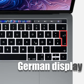 Germană Laptop Capac de Silicon husa pentru Laptop Pentru macbook air 13 pro15 touchbar 11