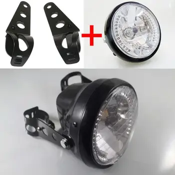 7 inch ATV-uri Motociclete Faruri Față de Lumină LED-uri Lampă de Viraj cu Suporturile de Montare Pentru Yamaha