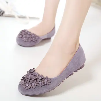 UMMEWALO Moale Piele Pantofi Plat pentru Femei Slip On Casual Pantofi Loafer Doamnelor Cauciuc Unic Conducere piele de Căprioară Mocasin Casual Haimana