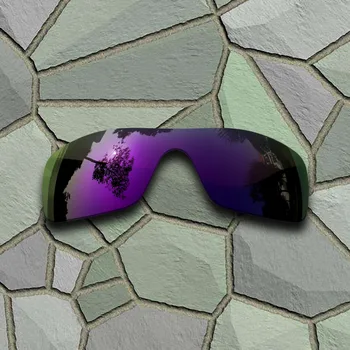 Cerul Albastru&Violet ochelari de Soare Polarizat Lentile de Înlocuire pentru Oakley Batwolf