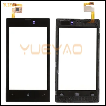 Orignal Panoul Frontal & Touch Screen Digitizer For Nokia Lumia 520 525 LCD Display-Inlocuire Touch cu Rama