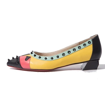 ENMAYLA Subliniat Toe Slip-On Amestecat Culori de Bază Pantofi de Femeie Zapatos Mujer Plat cu Pantofi Doamnelor Dimensiunea 34-39 ZYL2047