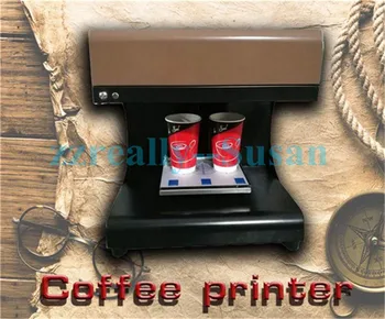 Mâncare și Cafea inkjet printer Art Cafea Lattee Tort de Cafea Pizza Pâine Sala Printer MARCAJUL de Imprimare 2 Cupe