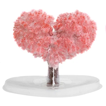 HOT Magic în Creștere Hârtie Copac Sakura Cristal Copaci Desktop Cherry Blossom Jucării TI99