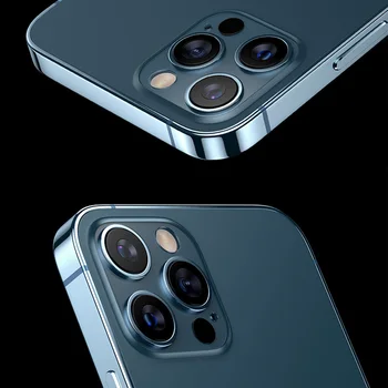 Pentru iPhone 12 Pro Max Mini aparat de Fotografiat Lentilă Inel de Protecție Caz Înapoi Protector Pentru iPhone12 Pro Aliaj de Metal de Acoperire Accesorii Telefon
