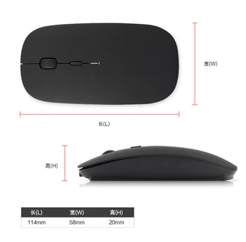 Mouse-Ul Bluetooth Pentru Xiaomi Mac Macbook Air Pro Pentru Win10 Laptop Mouse Wireless Reîncărcabilă Silent Mouse De Gaming