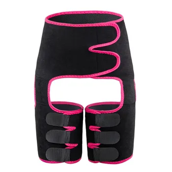 Femeile Sudoare Fierbinte Slim Coapsei Trimmer Picior Modelatoare Push-Up Talie Antrenor Pantaloni Arde de Grăsime din Neopren de Căldură Comprima centura de Slabit