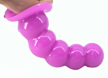 FAAK mare vibrator anal cu ventuza puternica margele vibrator om femei sex anal jucării bile anus masaj dop de fund sex produsele flirt