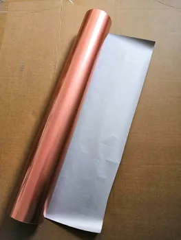 Folie metalica Fierbinte ștanțare folie matt culoarea cărnii calde apăsați pe suport de hârtie sau plastic filmul de transfer de căldură 21cm x 120m