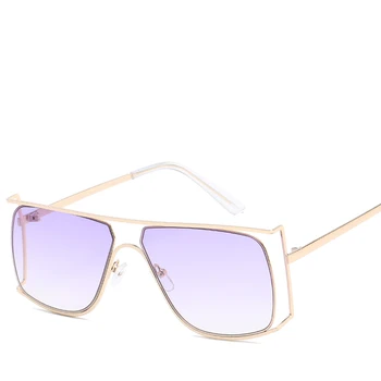 Drăguț sexy ochelari de soare femei 2018 pătrat matal cadru de vară, ochelari de soare femei uv400 doamnelor moda nuante gafas oculos de sol