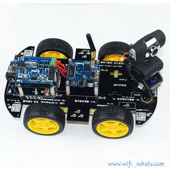 Oficial smarian Wifi Smart Car Kit Robot pentru arduino iOS Video Auto Robot fără Fir Control de la Distanță PC Android de Monitorizare Video