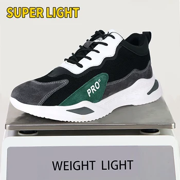2021 Noi de Lucru de Siguranță Pantofi pentru bărbați din Oțel Picior Anti-Zdrobitor Anti-Puncție Lumină Moale Confortabil de Protecție Cizme femei Adidas 35-46