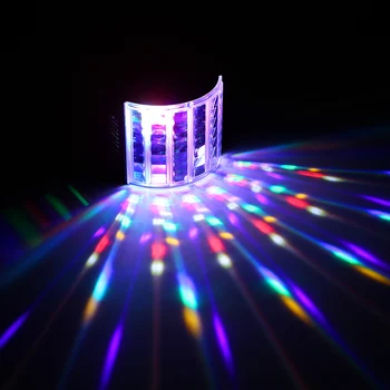 Mini AC100-240V DJ Show lumina Disco lumini de partid Mai mult Caietul de sarcini de la Distanță Lumina Ultra-Fascicul Luminos Lampă EW-01R