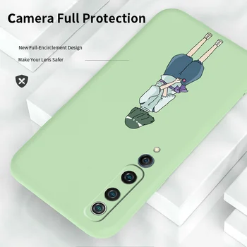 Anime Chihiro Model Pentru Xiaomi 10 10Pro 10Lite 10Ultra 9 9Pro 9SE CC9 CC9Pro CC9E 8 8Lite 6 6X se Amestecă 3 Lichid de Silicon Caz