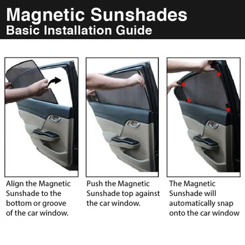 Masina Windows Magnetic Parasolar Pentru Chevrolet AVEO Lova T250 2006-2011 Auto ochiurilor de Plasă ochelari de Soare Visor Perdele de Protecție