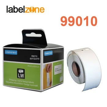 1Rolls 99010 Etichetă 28mm*89mm Hârtie Termică Compatibil pentru Dymo LabelWriter 400 450 450Turbo Printer SLP 440 450 130pcs/rola