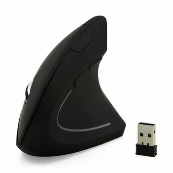 Vertical Wireless 2.4 GHz Mouse-Ul Dreapta/Stânga Mâner Ergonomic Mouse-Ul