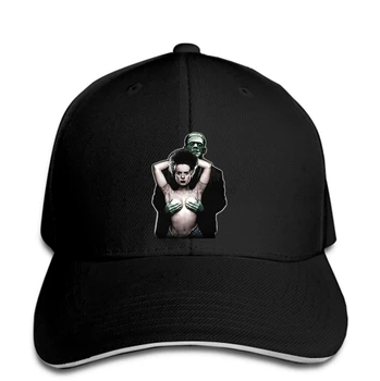 FRANKENSTEIN Bărbați Șapcă de Baseball Mireasa Groază Monstru Film pentru Adulți Negru Nou Snapback Cap Femei Pălărie Atins punctul culminant
