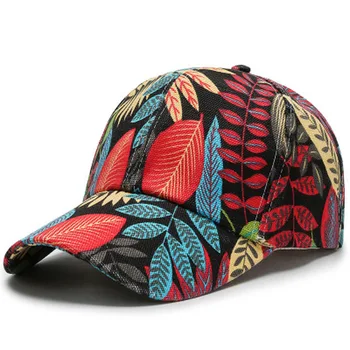 Noi Bumbac Pescuit Pălărie Femei Bărbați Hip Hop Pac Câteva Frunze De Arțar Panama Găleată Pălărie De Soare De Sus Plat Pescar Pălării Capace Boonie Cadou