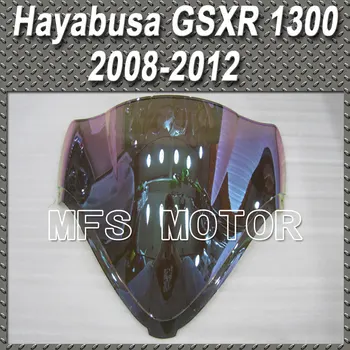 Motor Magia de culoare Double Bubble Parbriz/Parbriz iridiu Suzuki Hayabusa GSXR 1300 2008 2012 09 10