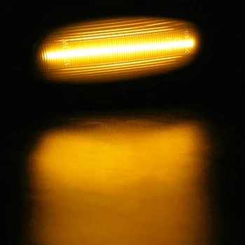 LED-uri dinamice de poziție Laterale Lumina de Semnalizare Indicator Semnal luminos de Semnalizare pentru Peugeot 207 308 3008 5008 RCZ Partener Secvențială