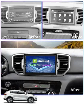 Android 10 Pentru 2016 2017 KIA KX5 Sportage Radio Auto 2Din Stereo Navigație GPS, Player Multimedia, Unitate Cap WIFI