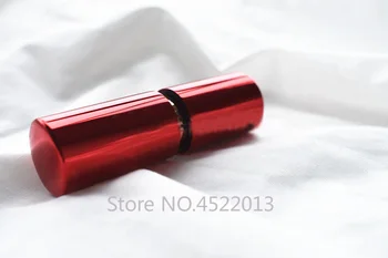 12.1 mm Aluminiu Frumusete Machiaj Tub de Ruj,Cosmetice Roșu Elegant Magnetic de Buze Rouge Pachet Profesional de Înaltă ClassLip Balsam Tub