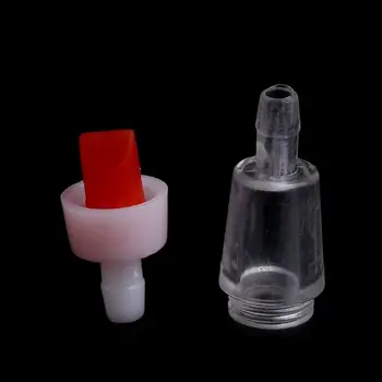 1buc pompa de Aer Acvariu Plastic 4cm O Modalitate de a Verifica Supapa Non-Retur Pentru Acvariu Rezervor de Pește de CO2 Apă de Aer Pompa