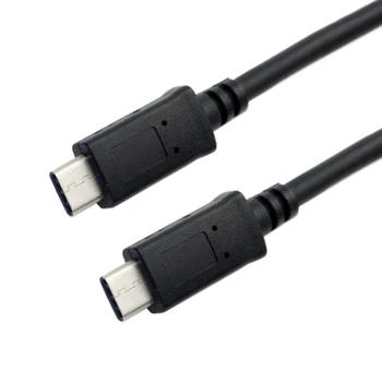 CYDZ CY Alb USB-C USB 3.1 Tip C Conector de sex Masculin a C de sex Masculin Taxa de Cablu de Date 30cm