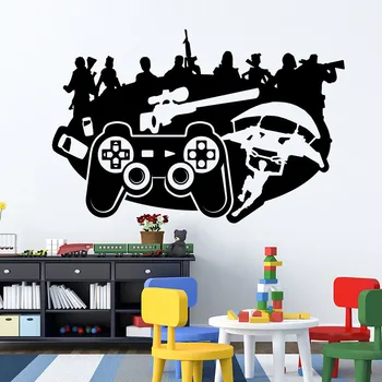 Personaj din joc Autocolant Perete Dormitor Ps4 X-box Vinil Perete Decal pentru Băieți pentru Copii Cameră Decor Joc Video Autocolante de Arta D898