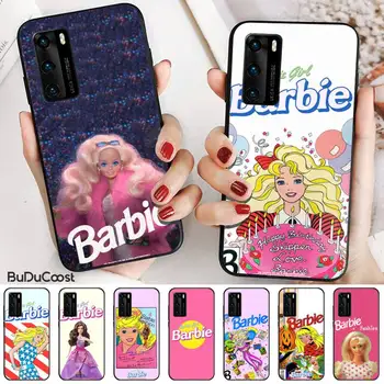 Riccu Moda sexy barbie girl Cazul în care Telefonul Pentru Huawei P20 P30 P20Pro P20Lite P30Lite Psmart P10 9lite