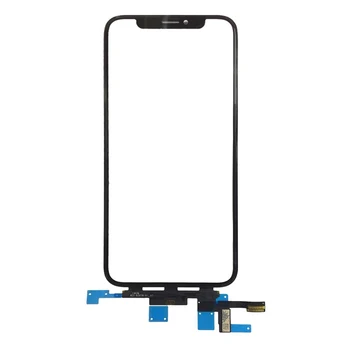 YRAISMU Calitatea Display LCD Touch Screen Fața Exterioară Panou de Sticlă cu Cablu Flex Pentru iPhone X XS Max Piese de schimb