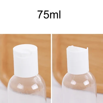 6PCS Portabil Transparent de Călătorie sticla Cosmetice de Stocare de Parfum Spray Sticla Baie sampon reîncărcabile Sub-Sticla