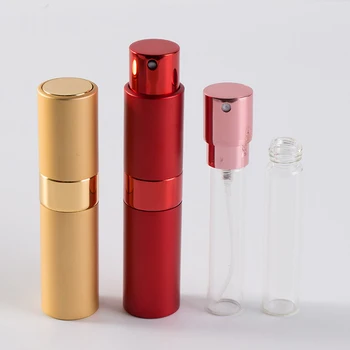 Reîncărcabile Pahar Gol Sticla de Parfum de Călătorie Portabil Atomizor Container de Depozitare produse lichide Cap Rotund Sub-sticla