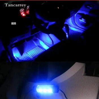 2017 NOU HO Car Styling Interior cu LED-uri Decorative de Lumină PENTRU toyota peugeot 207 volvo toyota avensis passat b7 skoda rapid e39
