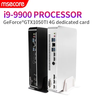 MSECORE MV100 i3 i5 i7 i9 GTX1050ti 4G card Dedicat DDR4 joc de Mini PC-ul pentru Windows 10 joc pe Calculator Desktop pc linux intel HTPC DP