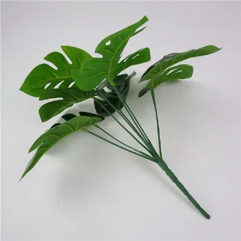 9 Capete Artificiale Turtle Frunze de Plante Verzi Artificială în Ghiveci de Plastic Plante Bonsai DIY Perete Verde Aranjament Decor Acasă