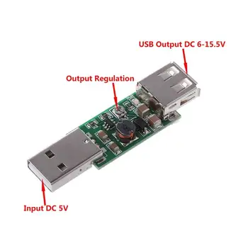 DC-DC USB 5V-6-15V Step-Up Boost Converter Modulul de Ieșire Reglabilă de Tensiune DC invertoare 6V 7V 8V 9V 12V