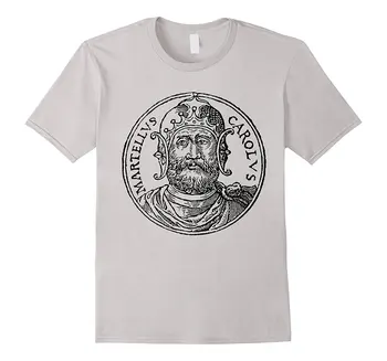 2019 Noi de Vara Tricou Rece Charles Martel T-Shirt Franks franceză Franța Europa Tee Funny T-shirt