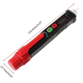 Digital Tensiune de curent ALTERNATIV Detectoarele Inteligente Non-Contact Tester Pen Metru 12-1000V Curent